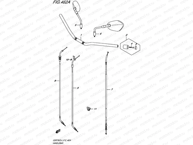 462A - HANDLEBAR