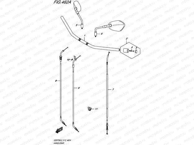 462A - HANDLEBAR
