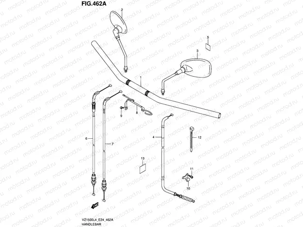 462A - HANDLEBAR
