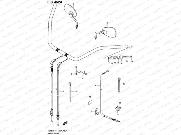 462A - HANDLEBAR