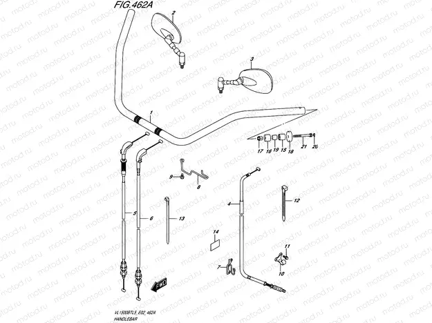 462A - HANDLEBAR
