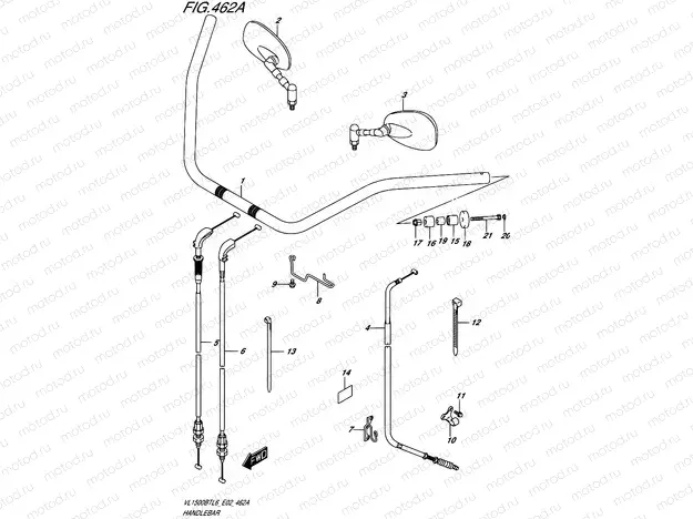 462A - HANDLEBAR