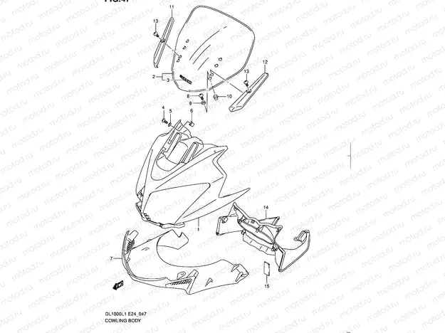 47 - COWLING BODY
