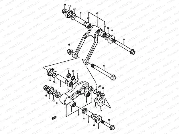 47 - CUSHION LEVER (MODEL H/J)