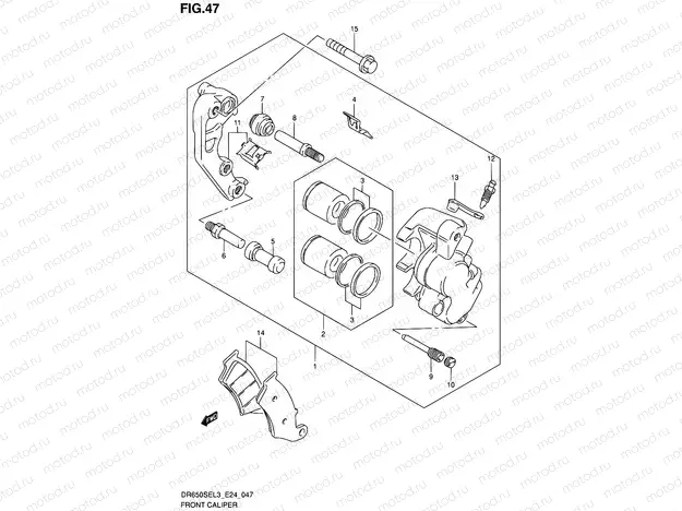47 - FRONT CALIPER