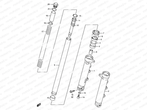 47 - FRONT DAMPER