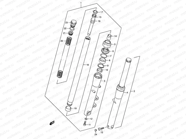 47 - FRONT FORK