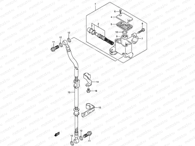 47 - FRONT MASTER CYLINDER