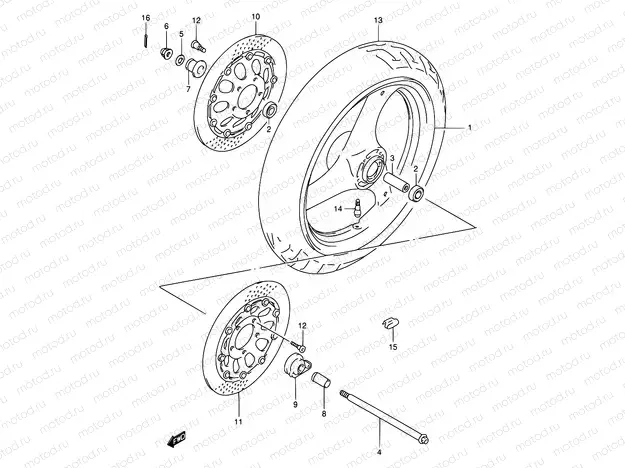 47 - FRONT WHEEL
