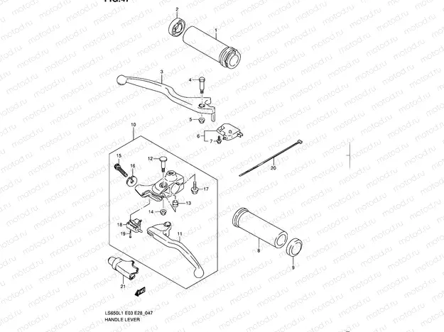 47 - HANDLE LEVER