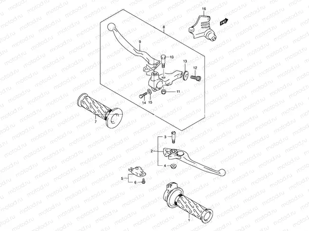 47 - HANDLE LEVER