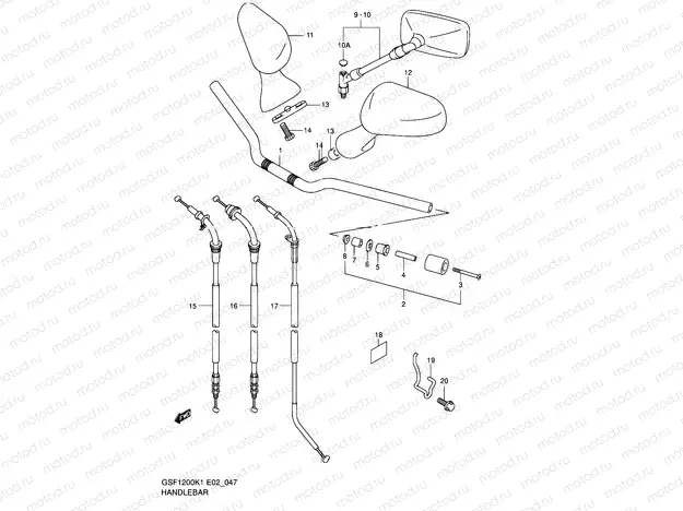 47 - HANDLEBAR