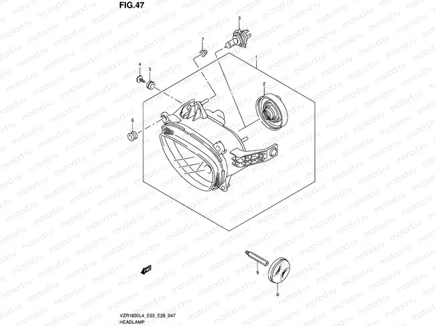 47 - HEADLAMP