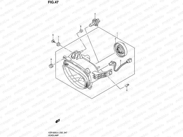 47 - HEADLAMP
