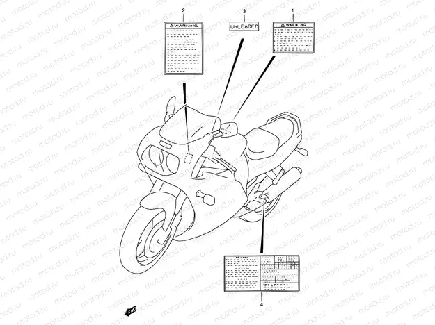47 - LABEL (MODEL P/R/S)