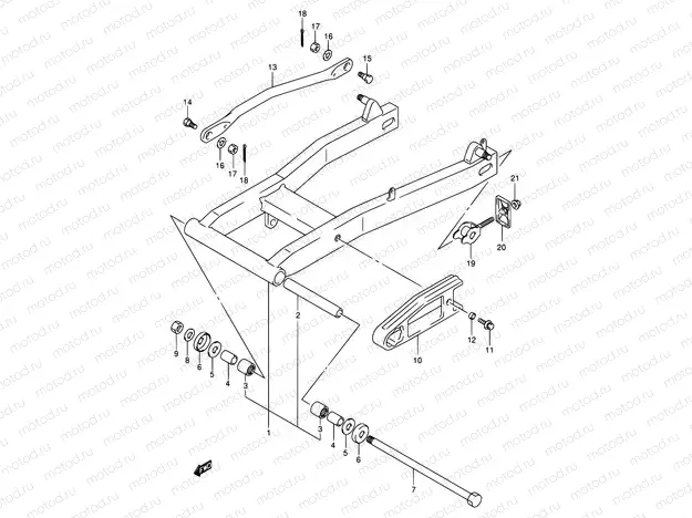 47 - REAR SWINGING ARM