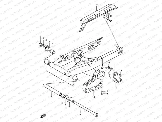 47 - REAR SWINGING ARM