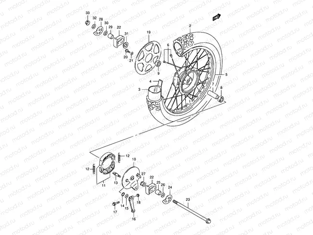47 - REAR WHEEL