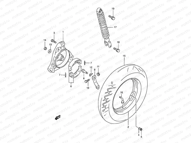 47 - REAR WHEEL
