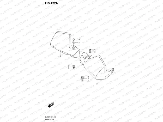 472A - KNUCKLE COVER XT