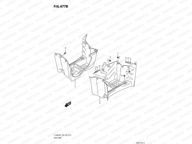 477B - MUDGUARD