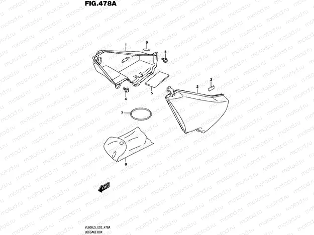 478A - LUGGAGE BOX