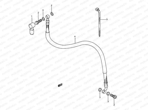 48 - CLUTCH HOSE