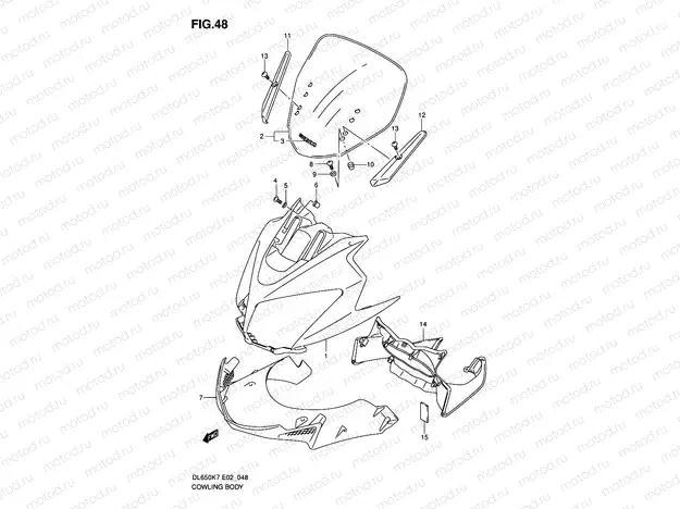 48 - COWLING BODY