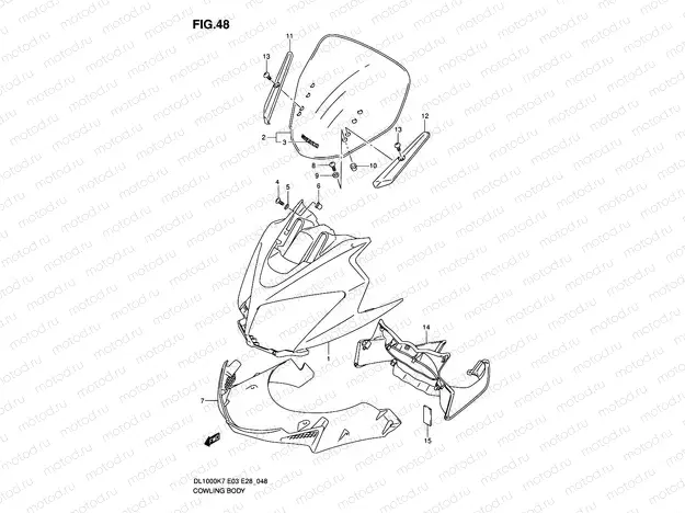 48 - COWLING BODY