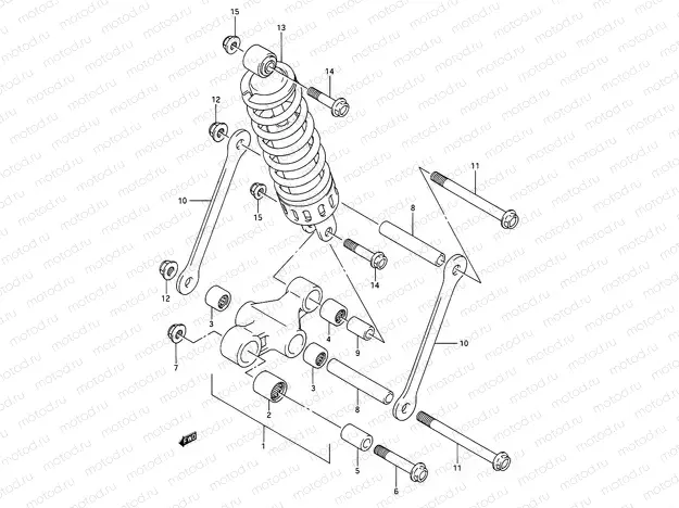 48 - CUSHION LEVER (MODEL K/L)