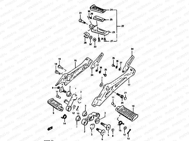48 - FOOTREST