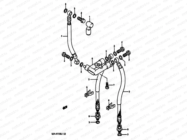 48 - FRONT BRAKE HOSE