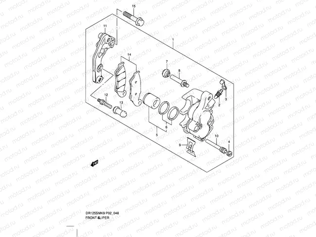 48 - FRONT CALIPER