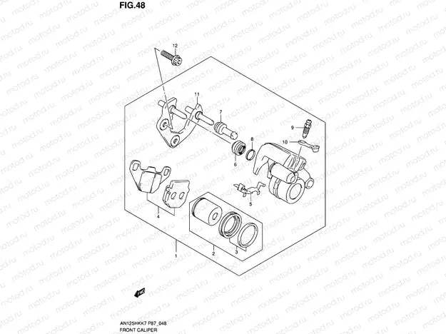 48 - FRONT CALIPER