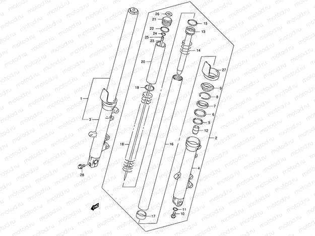 48 - FRONT DAMPER