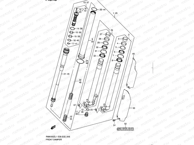 48 - FRONT DAMPER