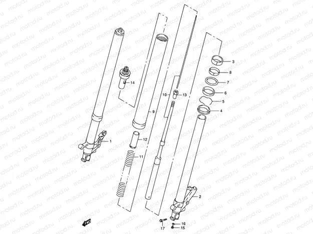 48 - FRONT DAMPER