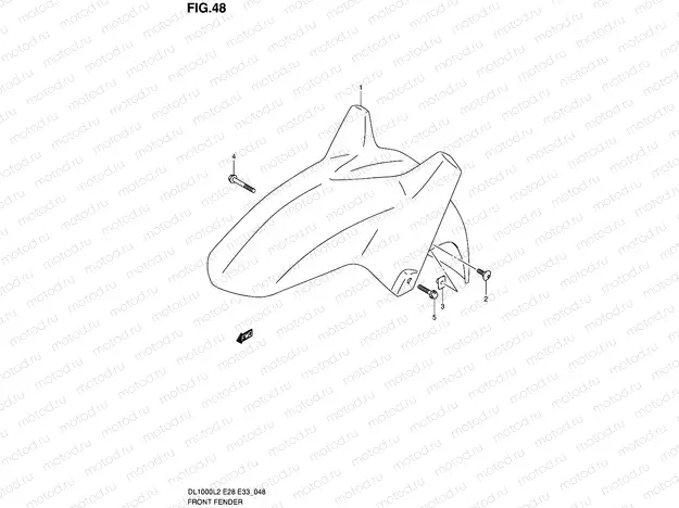 48 - FRONT FENDER