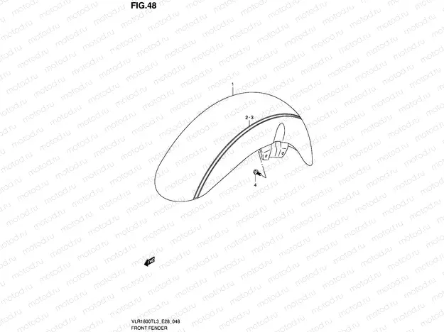 48 - FRONT FENDER
