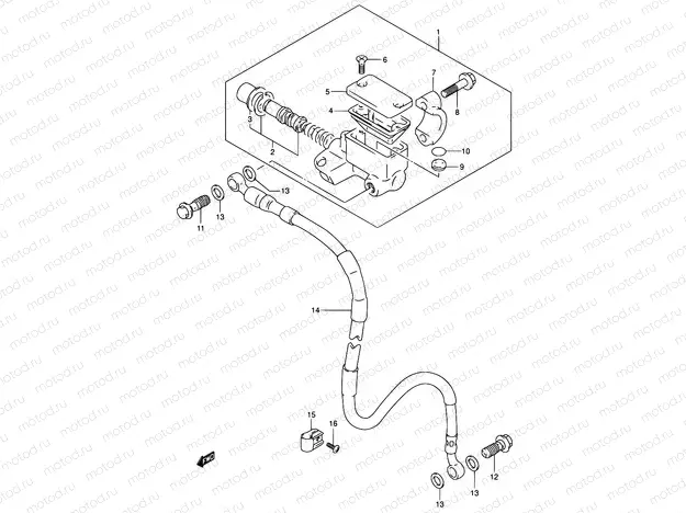 48 - FRONT MASTER CYLINDER