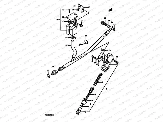 48 - REAR MASTER CYLINDER