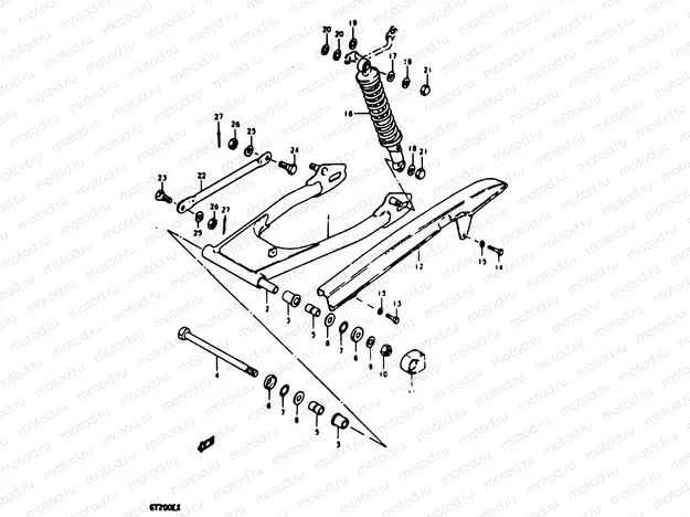 48 - REAR SWINGING ARM