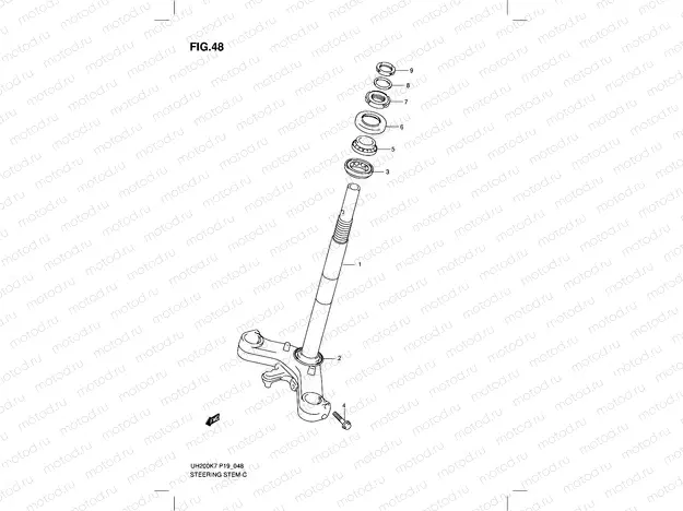 48 - STEERING STEM