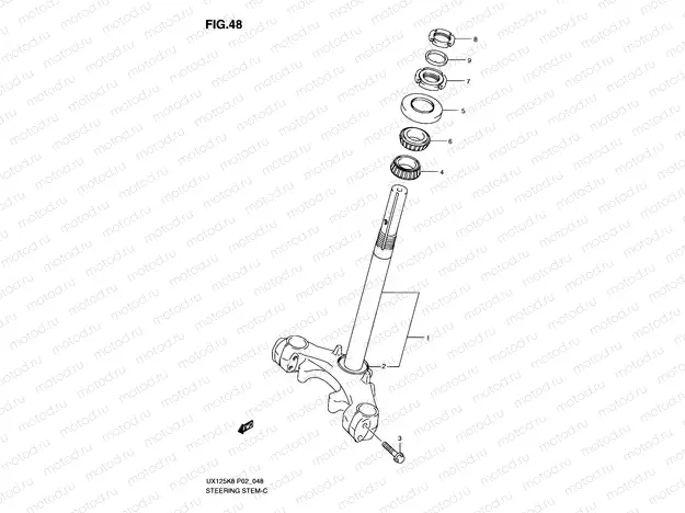 48 - STEERING STEM