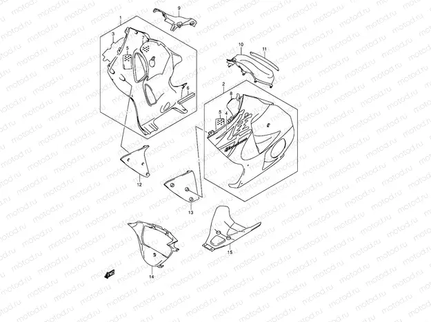 48 - UNDER COWLING (MODEL K4)