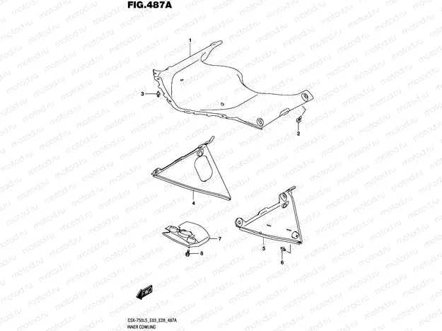 487A - INNER COWLING