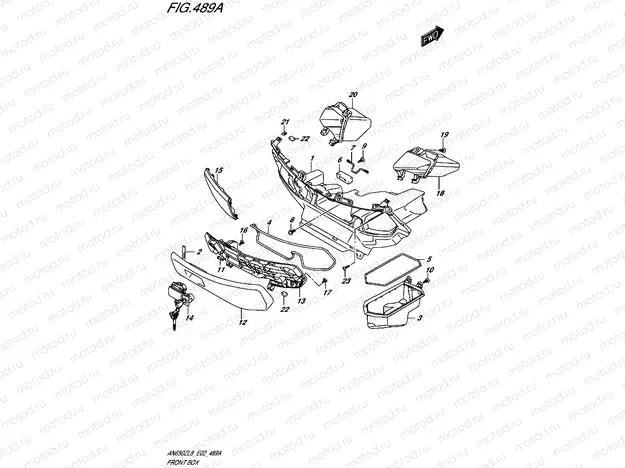 489A - FRONT BOX