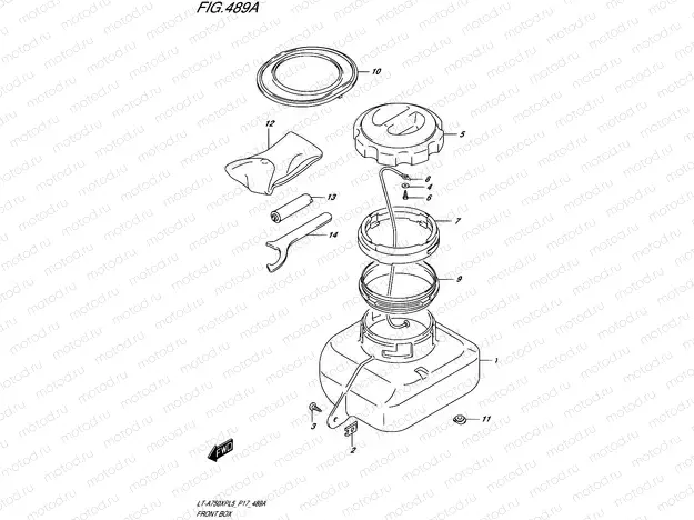 489A - FRONT BOX