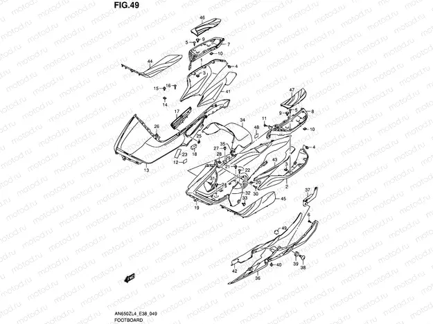 49 - FOOTBOARD
