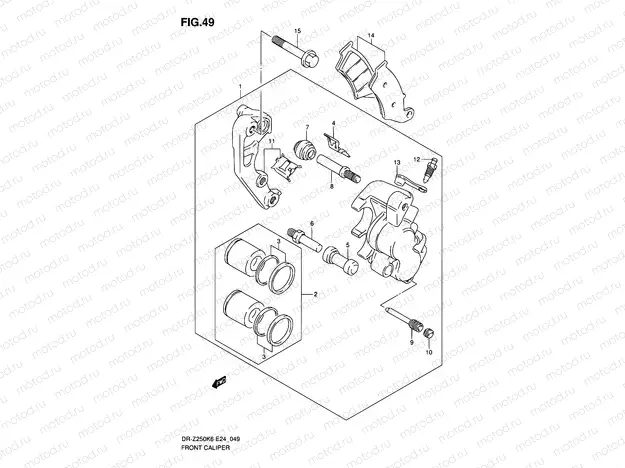 49 - FRONT CALIPER